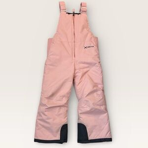 Arctix Kids 4T  Pink waterproof Snow Bib overalls insulated Snow pants warm